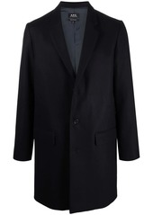 A.P.C. long-sleeve wool coat