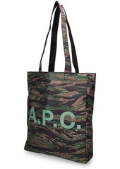A.P.C. Lou Reversible Nylon Tote Bag