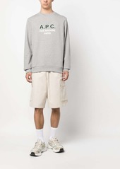 A.P.C. Madame logo-print cotton sweatshirt