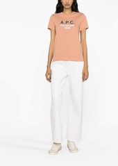 A.P.C. Madame logo-print cotton T-shirt