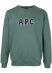 A.P.C. Malcolm logo-embroidered sweatshirt