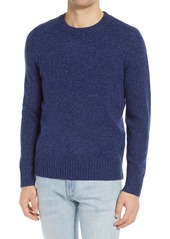 A.P.C. Men's Marcus Merino Wool Sweater in Dark Blue at Nordstrom