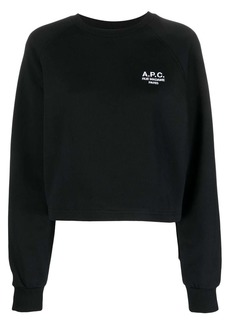 A.P.C. Oona logo-embroidered sweatshirt
