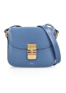 A.P.C. Mini Grace Smooth Leather Bag