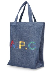 A.P.C. Mini Lou Anses Canvas Tote Bag
