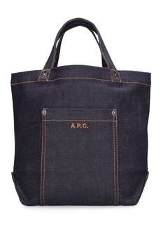 A.P.C. Mini Thai Denim Tote Bag