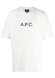 A.P.C. Moran logo-print T-shirt