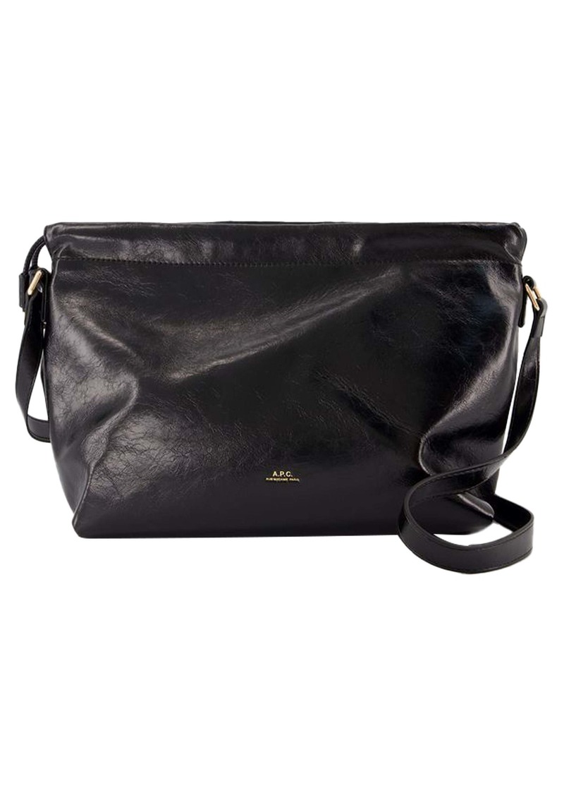 A.P.C. Ninon Crossbody - A. P.C. - Synthetic - Black