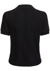 A.P.C. Ophelia Cotton Polo Top