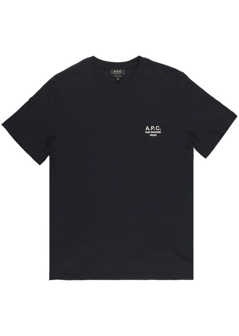 A.P.C. Raymond logo-embroidered T-shirt