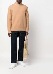 A.P.C. ribbed-knit high-neck jumper