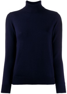 A.P.C. ribbed roll neck jumper