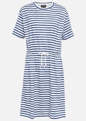 A.P.C. A. P.C. Rio striped cotton minidress