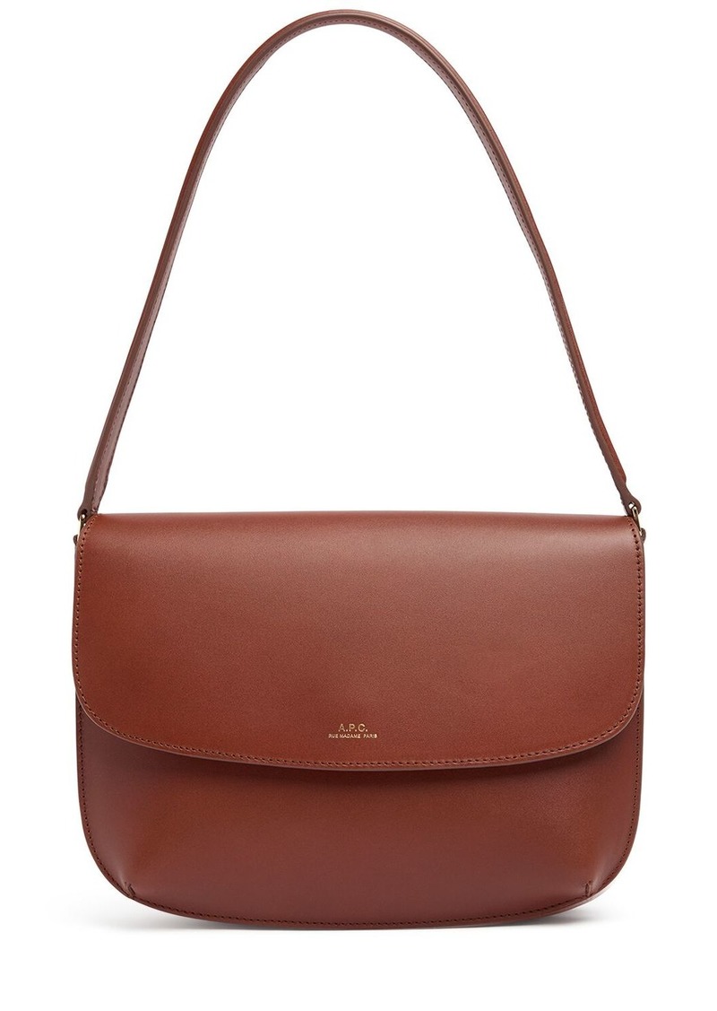 A.P.C. Sarah Leather Shoulder Bag