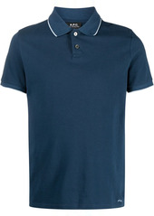 A.P.C. short-sleeve polo shirt
