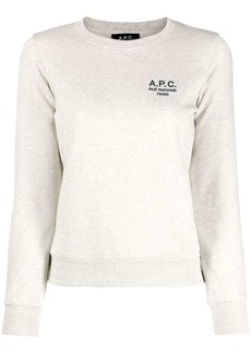 A.P.C. Skye logo-embroidered sweatshirt