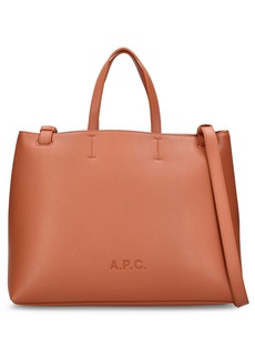 A.P.C. Small Cabas Market Leather Bag