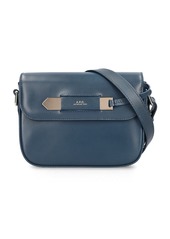 A.P.C. Small Charlotte Leather Shoulder Bag