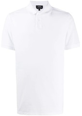 A.P.C. solid-color polo shirt