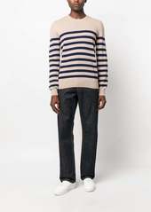 A.P.C. striped wool jumper