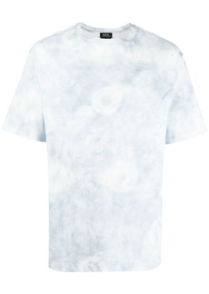 A.P.C. tie-dye cotton T-shirt