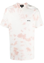 A.P.C. tie-dye cotton T-shirt