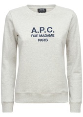 A.P.C. Tina Logo Jersey Sweatshirt