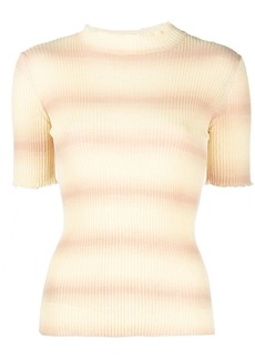 A.P.C. Victoire striped knitted top