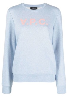 A.P.C. Viva logo cotton sweatshirt