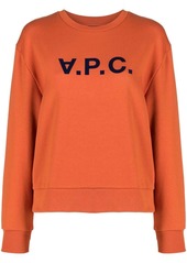 A.P.C. Viva logo-print cotton sweatshirt