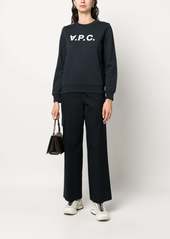 A.P.C. VPC logo-print cotton sweatshirt