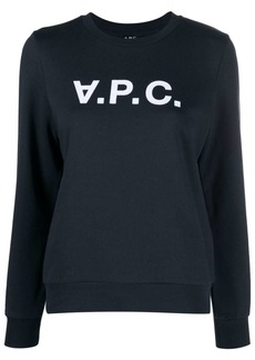 A.P.C. VPC logo-print cotton sweatshirt