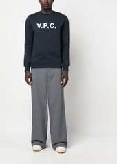 A.P.C. V.P.C. logo-print cotton sweatshirt