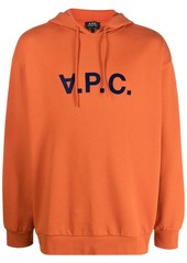 A.P.C. V.P.C. logo-print hoodie