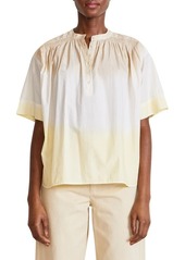 Apiece Apart Mission Dip Dyed Organic Cotton Top in Soft Dip Dye at Nordstrom