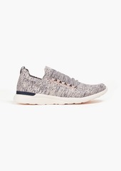 APL Athletic Propulsion Labs - Mélange stretch-knit sneakers - Pink - US 5