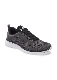 APL Athletic Propulsion Labs APL TechLoom Pro Knit Running Shoe in Smoke /Black /White at Nordstrom