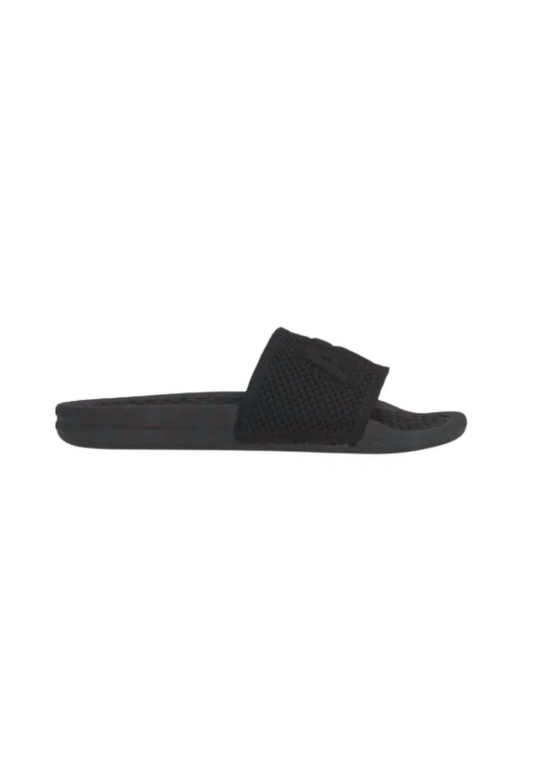 APL Athletic Propulsion Labs Women's Big Logo Techloom Slide In Black