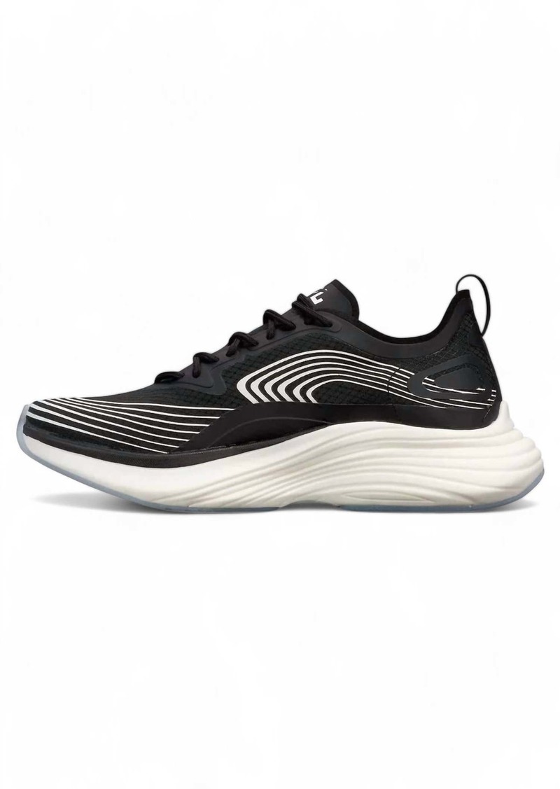 APL Athletic Propulsion Labs Women's Streamline Sneaker In Black/white/white