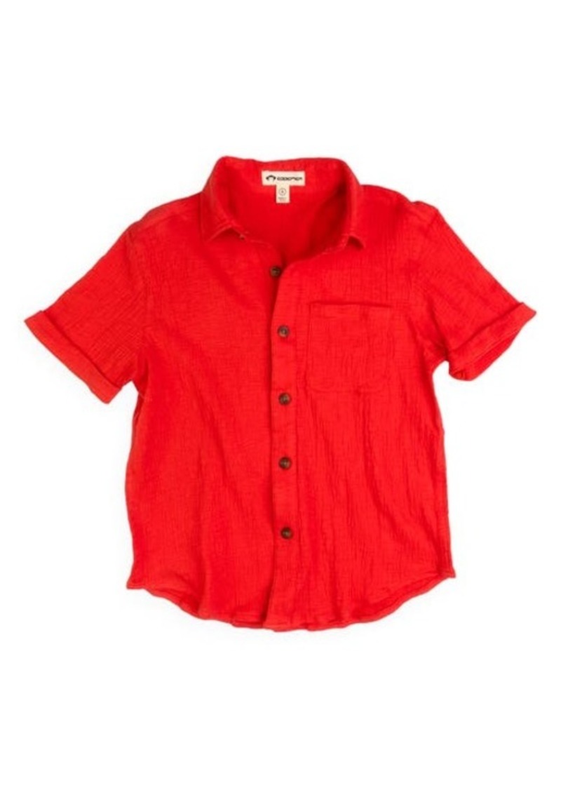 Appaman Kids' Beach Button-Up Shirt