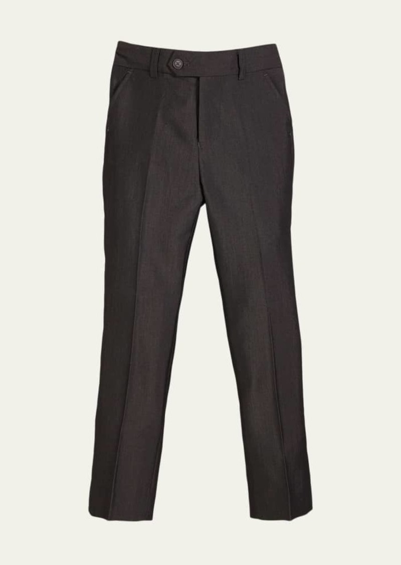 Appaman Slim Suit Pants  Charcoal  Size 4-14