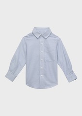 Appaman Boy's Fish-Print Button Down Shirt, Size 3-12