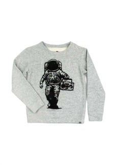 Appaman Boy's Revel Crewneck Shirt In Heather Mist