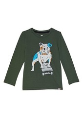 Appaman Bulldog Skate Graphic Long Sleeve Tee (Toddler/Little Kids/Big Kids)