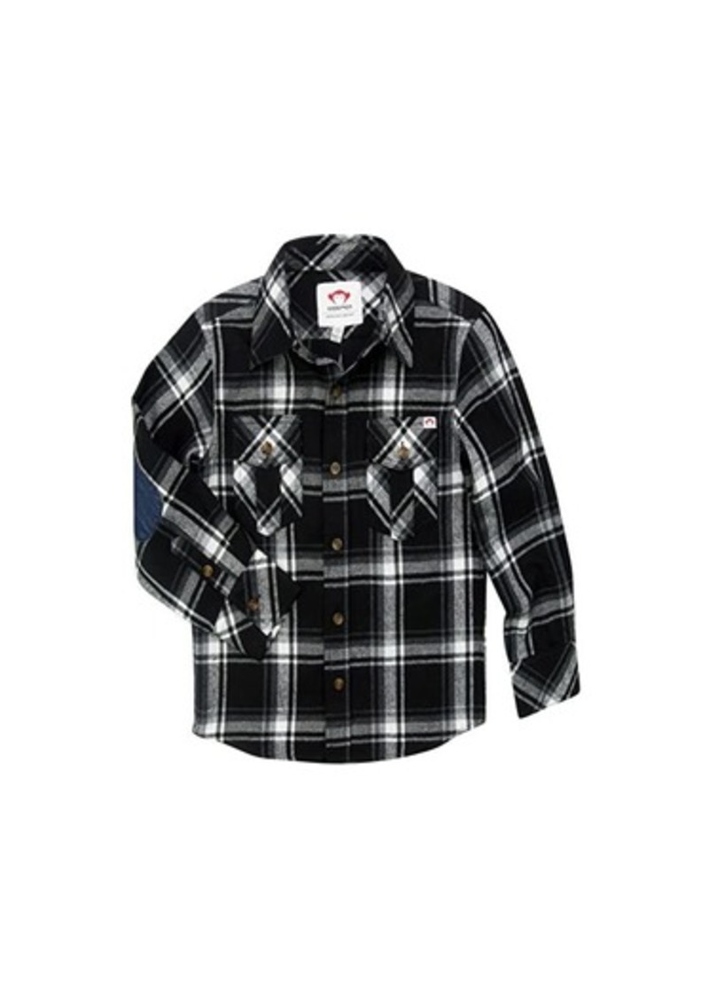 Appaman Cozy Flannel with Elbow Patches (Toddler/Little Kids/Big Kids)