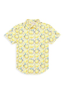 Appaman Little Boy's & Boy's Lemonade Print Day Party Shirt
