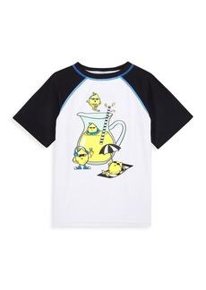 Appaman Little Boy's & Boy's Lemonade Rashguard Swim T-Shirt