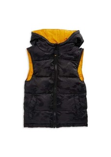 Appaman Little Boy's & Boy's Reversible Puffer Vest