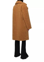 APPARIS Anei Faux-Leather & -Shearling Reversible Coat