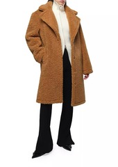 APPARIS Anei Faux-Leather & -Shearling Reversible Coat